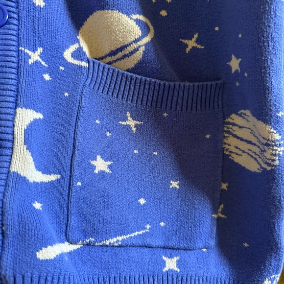 SLEEPY PEACH • 🪐 Space Cardigan Cosmic Cardigan - Size L - Picture 8 of 16